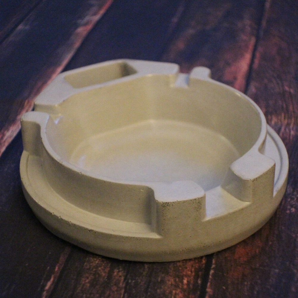 New Handmade Concrete Cigar Nordic Ashtray